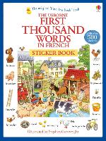 First Thousand Words in French Sticker Book - First Thousand Words Sticker Book (Paperback)