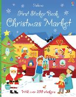 First Sticker Book Christmas Market - First Sticker Books (Paperback)