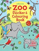 Zoo Sticker and Colouring Book - Sticker and Colouring Book (Paperback)