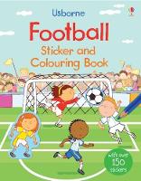 Football Sticker and Colouring Book - Sticker and Colouring Book (Paperback)