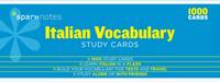 Italian Vocabulary SparkNotes Study Cards - SparkNotes Study Cards