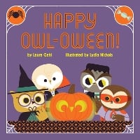 Happy Owl-oween!: A Halloween Story Board Book (Board book)