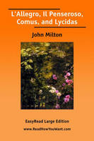 L'Allegro, Il Penseroso, Comus, and Lycidas (Paperback)
