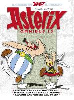 Asterix: Asterix Omnibus 10: Asterix and The Magic Carpet, Asterix and The Secret Weapon, Asterix and Obelix All At Sea - Asterix (Paperback)