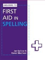 Answers to First Aid in Spelling (Paperback)