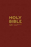 NIV Popular Burgundy Hardback Bible - New International Version (Hardback)