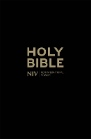 NIV Popular Cross-Reference Black Leather Bible - New International Version (Hardback)