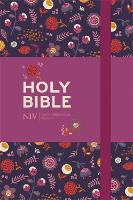 NIV Pocket Floral Notebook Bible - New International Version (Hardback)
