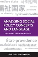 Analysing Social Policy Concepts and Language: Comparative and Transnational Perspectives (Hardback)