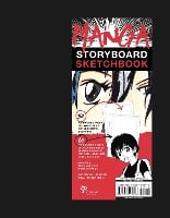 Manga Storyboard Sketchbook: A Comic Book Sketchbook with Storyboard Layout Grids, Acid-Free Medium-Weight Drawing Comic Book Paper (Hardback)