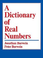 A Dictionary of Real Numbers (Paperback)