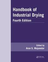 Handbook of Industrial Drying - Advances in Drying Science and Technology (Hardback)