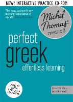 Perfect Greek Intermediate Course: Learn Greek with the Michel Thomas Method (CD-Audio)