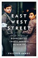 East West Street: Non-fiction Book of the Year 2017 (Hardback)