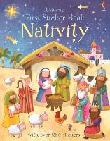 First Sticker Book Nativity - First Sticker Books (Paperback)
