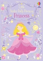 Little Sticker Dolly Dressing Princess - Little Sticker Dolly Dressing (Paperback)