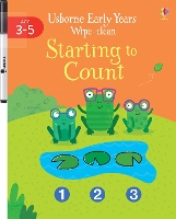 Early Years Wipe-Clean Starting to Count - Usborne Early Years Wipe-clean (Paperback)