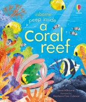 Peep inside a Coral Reef - Peep Inside (Board book)