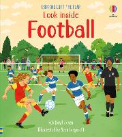 Look Inside Football - Look Inside (Board book)