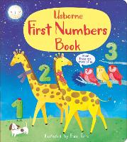 First Numbers Book - First Concepts (Board book)
