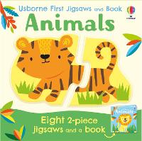 Usborne First Jigsaws And Book: Animals - Usborne First Jigsaws And Book (Paperback)