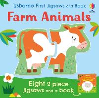 Usborne First Jigsaws: Farm Animals - Usborne First Jigsaws (Paperback)