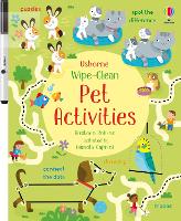 Wipe-Clean Pet Activities - Wipe-clean Activities (Paperback)