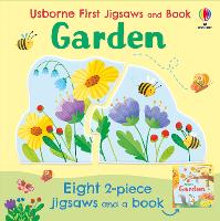 Usborne First Jigsaws And Book: Garden - Usborne First Jigsaws And Book (Paperback)
