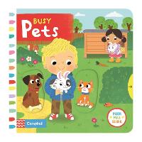 Busy Pets - Campbell Busy Books (Board book)