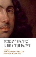 Texts and Readers in the Age of Marvell (Hardback)
