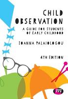 Child Observation: A Guide for Students of Early Childhood - Early Childhood Studies Series (Paperback)