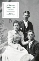 A Marriage Below Zero - Broadview Editions (Paperback)