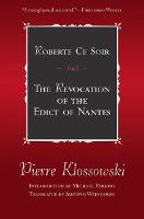 Roberte Ce Soir: And the Revocation of the Edict of Nantes - French Literature (Paperback)