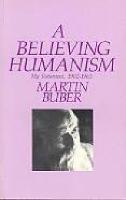 A Believing Humanism (Paperback)