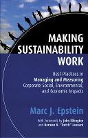 Making Sustainability Work (Hardback)