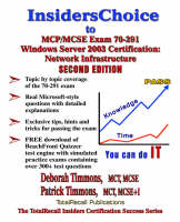InsidersChoice to MCP/MCSE Exam 70-291 Windows Server 2003 Certification: Managing and Maintaining a Microsoft Windows Server 2003 Environment (Paperback)