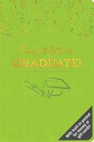 Congratulations Graduate! - Giftbooks (Leather / fine binding)