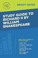 Study Guide to Richard II by William Shakespeare