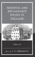 Medieval and Renaissance Drama in England (Hardback)