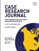 Case Research Journal: 41(4): Outstanding Teaching Cases Grounded in Research (Paperback)