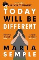 Today Will Be Different (Paperback)