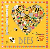 I Heart Bees - I Heart Pocket Colouring (Paperback)