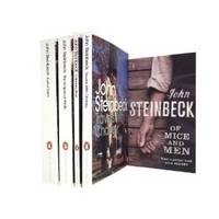 John Steinbeck Penguin Classics Set. Travels with Charley, of Mice and Men, Cannery Row, the Grapes of Wrath & East of Eden (Paperback)