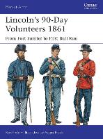 Lincoln’s 90-Day Volunteers 1861: From Fort Sumter to First Bull Run - Men-at-Arms (Paperback)
