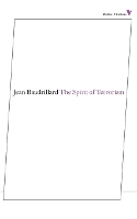 The Spirit of Terrorism - Radical Thinkers (Paperback)