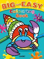 Big & Easy Colouring Books: Crab - Big & Easy Colouring Books (Paperback)