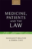 Medicine, Patients and the Law