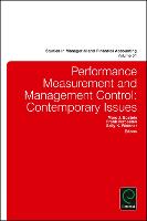 Performance Measurement and Management Control: Contemporary Issues - Studies in Managerial and Financial Accounting (Hardback)