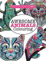 Gorgeous Colouring for Girls - Awesome Animals Colouring (Paperback)