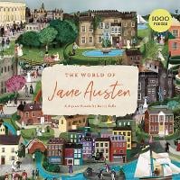 The World of Jane Austen: A Jigsaw Puzzle with 60 Characters and Great Houses to Find (Jigsaw)